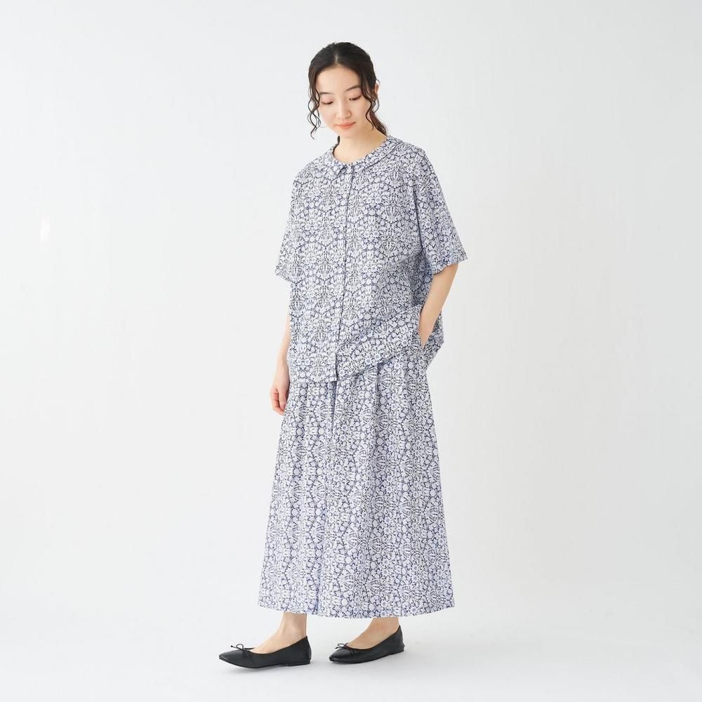 定価約2万 LIBERTY スモールカラー2WAYシャツ chive LIBERTY スモールカラー2WAYシャツ | 多彩な着回し - STAMPS
