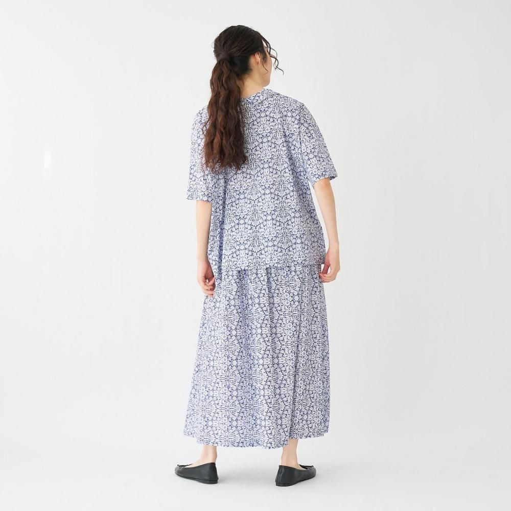 LIBERTY スモールカラー2WAYシャツ | 多彩な着回し - STAMPS