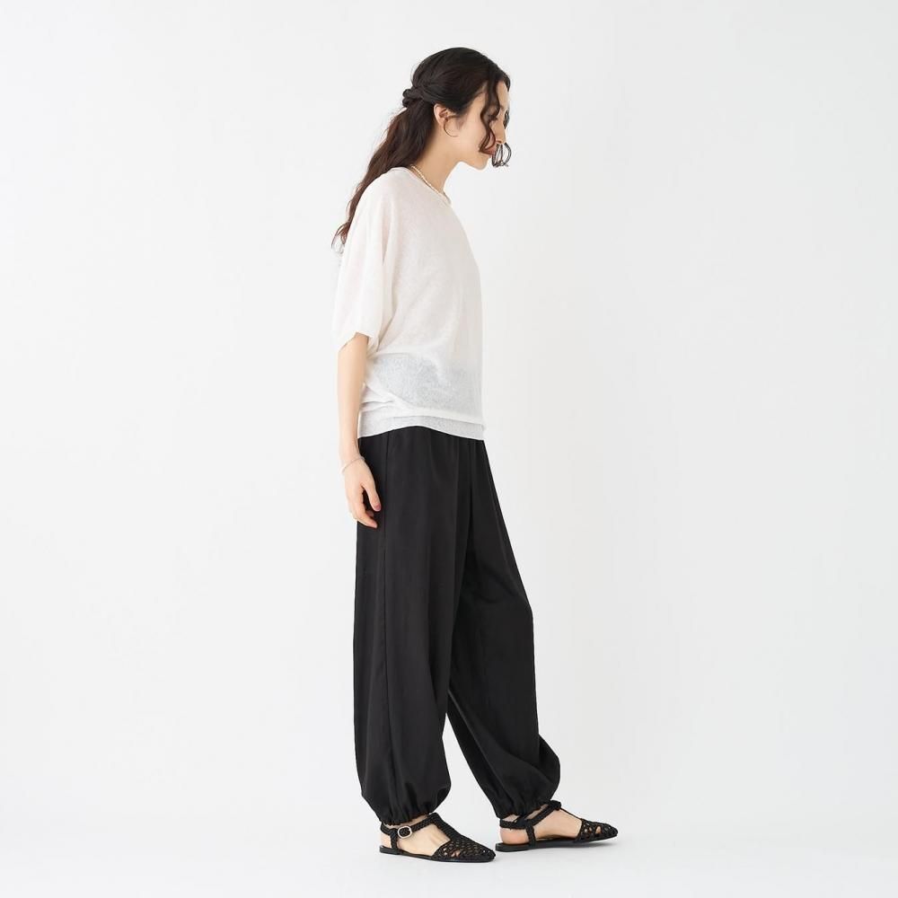Rene 裾パール付き　イージーパンツ　黒38 Rene 裾パール付き イージーパンツ 黒38 2025年最新】Rene