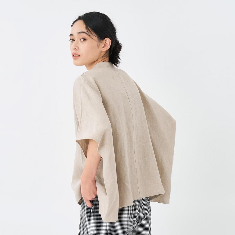 40/1リネン シャツジャケット | トレンド - STAMPS ONLINE STORE