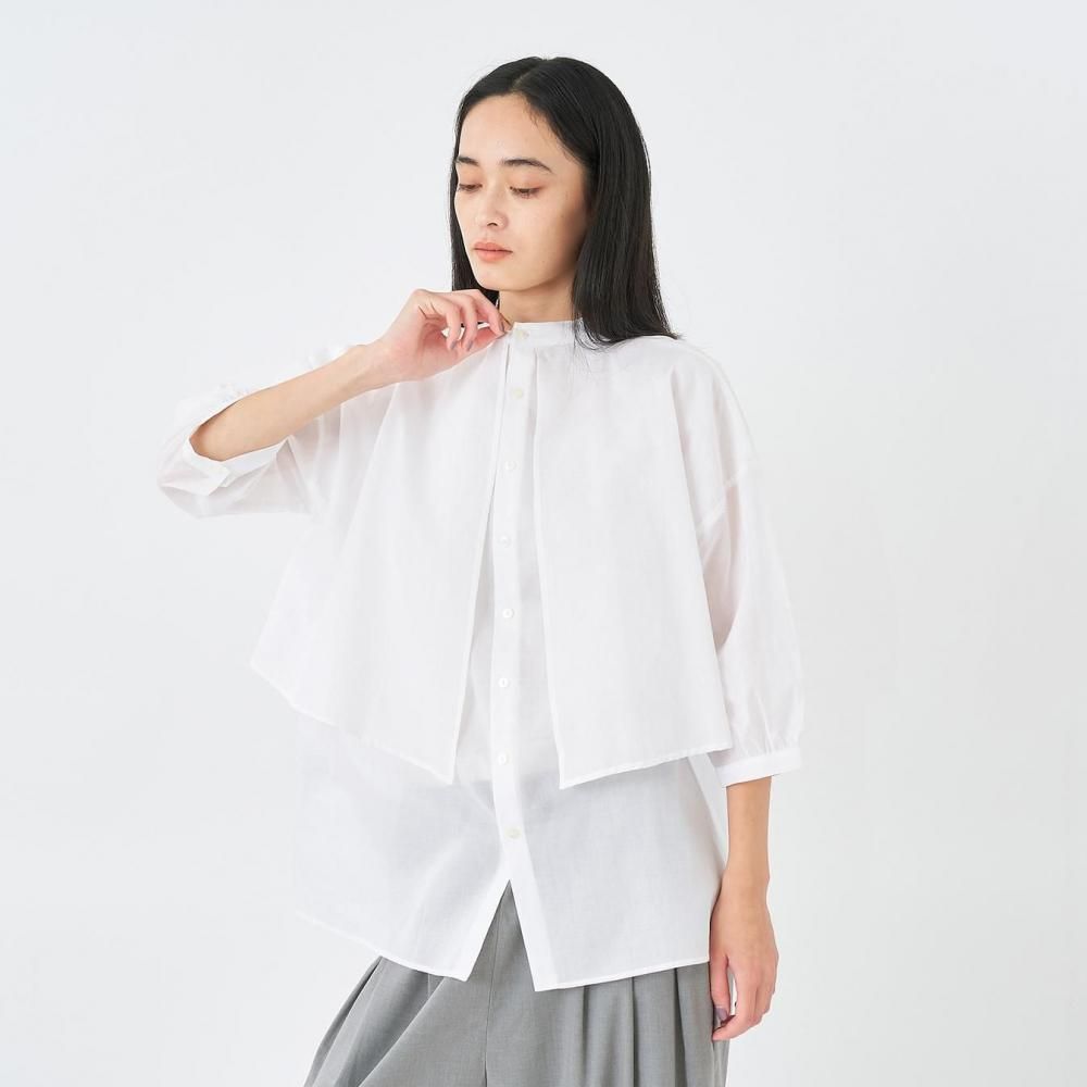 スイスコットンレイヤードブラウス | 2wayブラウス - STAMPS ONLINE
