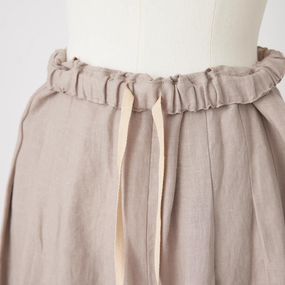 リネンウエストタックパンツ | 91cm丈 - STAMPS ONLINE STORE