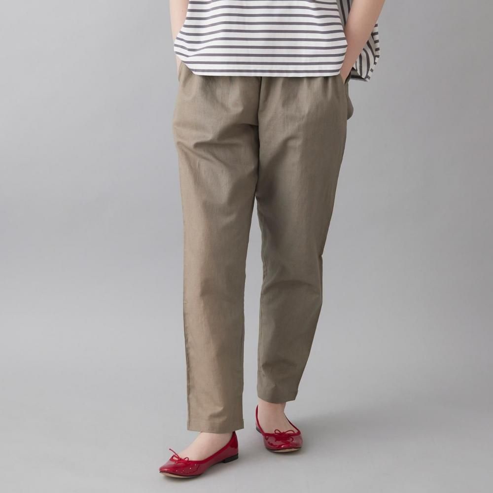 individual sentiments リネンコットンサルエルパンツ コットンリネン サルエルパンツ | おしゃれなカジュアル
