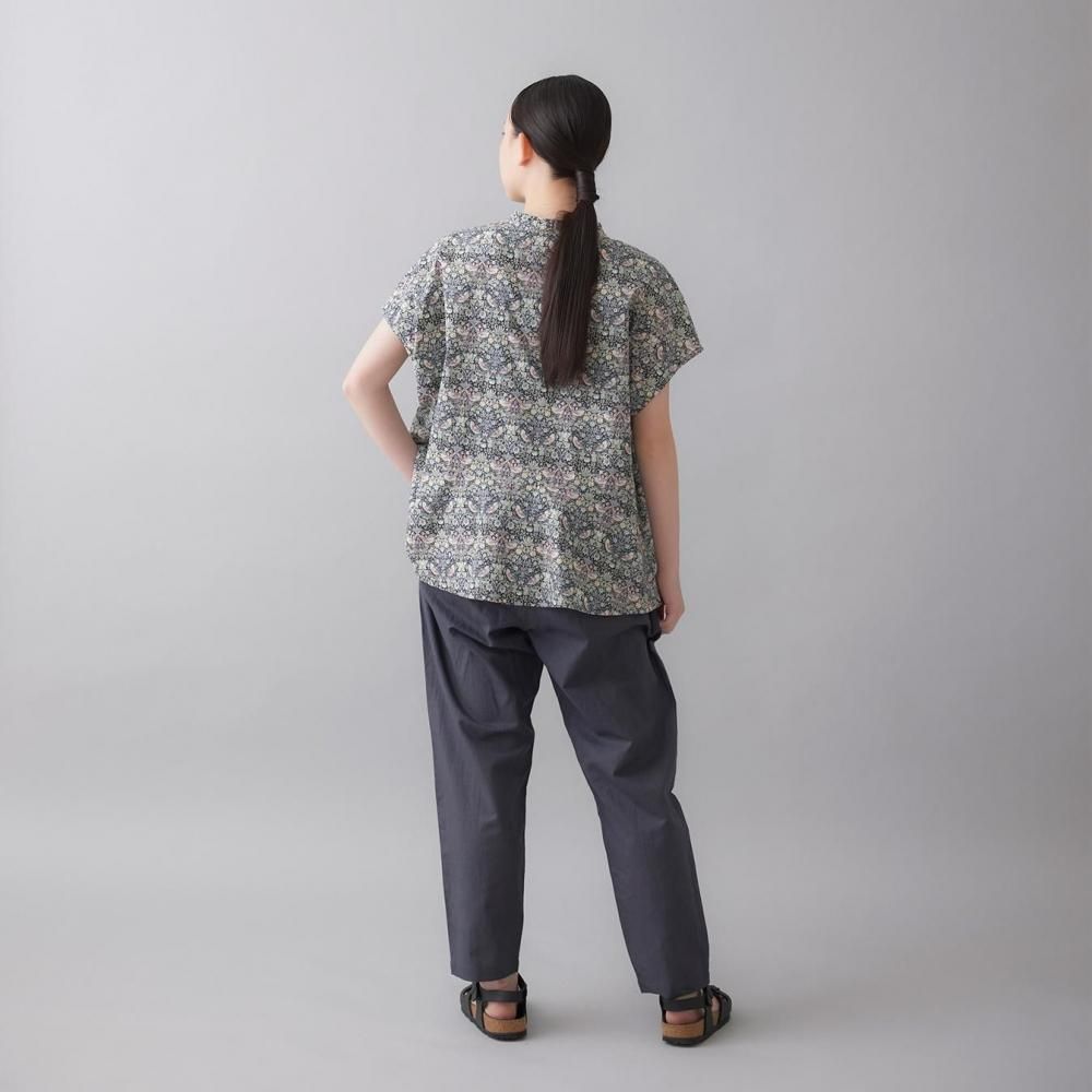 ARTS&SCIENCE リネンコットン サルエルパンツ　Lt.gry ARTS&SCIENCE リネンコットン サルエルパンツ Lt.gry コットン