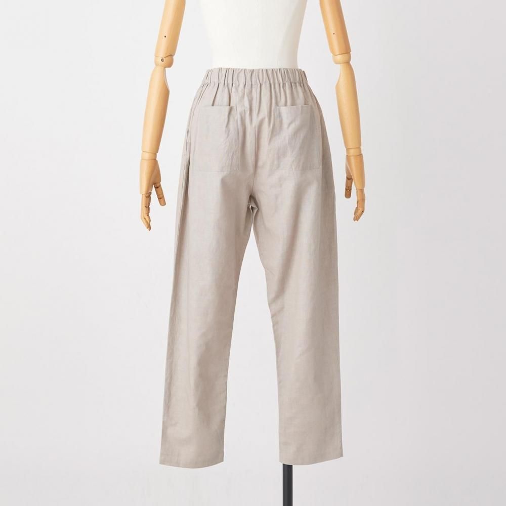 コットンリネン サルエルパンツ | おしゃれなカジュアル