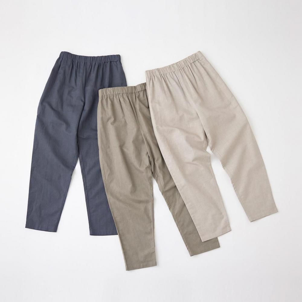 コットンリネン サルエルパンツ | おしゃれなカジュアル