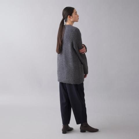 STAMP AND DIARY スタンプアンドダイアリー　ショートコート STAMP AND DIARY スタンプアンドダイアリー ハリのある風合い 軽くて