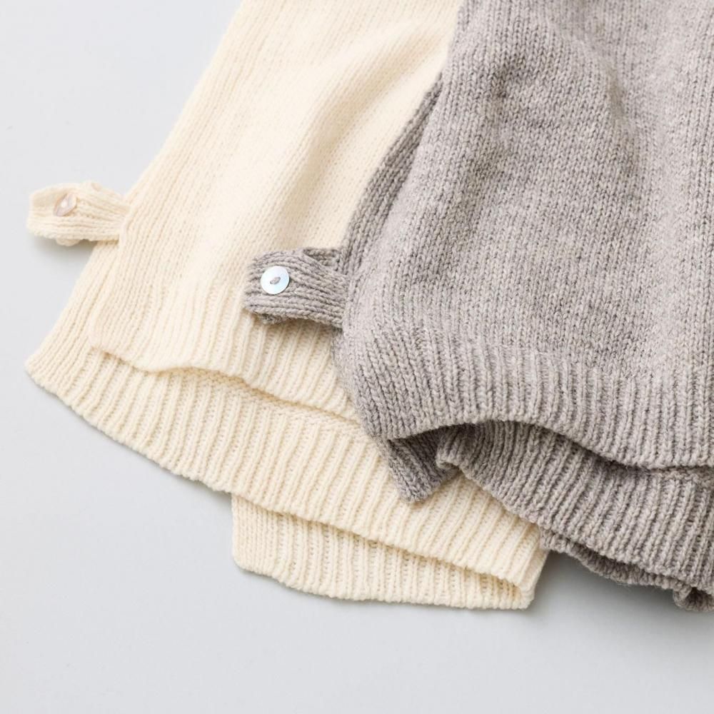 ペルーハイランドウール モックネックベスト | おしゃれな秋冬アイテム