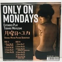 TOSHIRO MAYUZUMI / ONLY ON MONDAYS Υ楫 EP B3