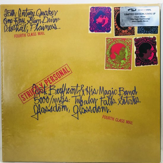 CAPTAIN BEEFHEART＆HIS MAGIC BAND / STRICTLY PERSONAL / LP (C) - 中古レコード通販  東京コレクターズ