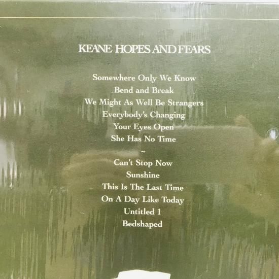 KEANE / HOPES AND FEARS / LP (D) - 中古レコード通販 東京