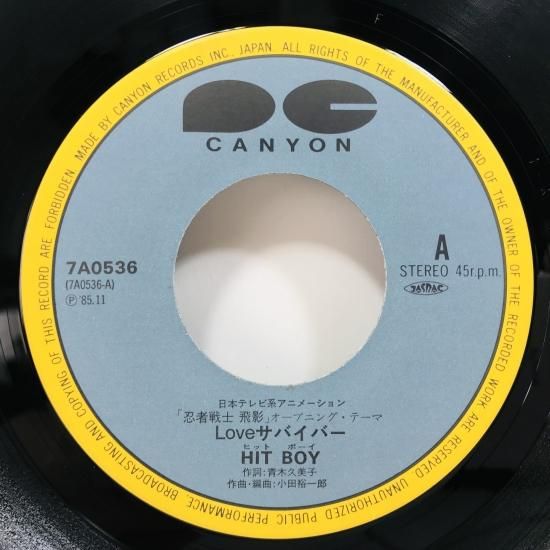 HIT BOY / LOVE サバイバー EP B1 - 中古レコード通販 東京