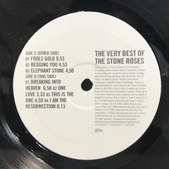 THE STONE ROSES / THE VERY BEST OF THE STONE ROSES / LP (F