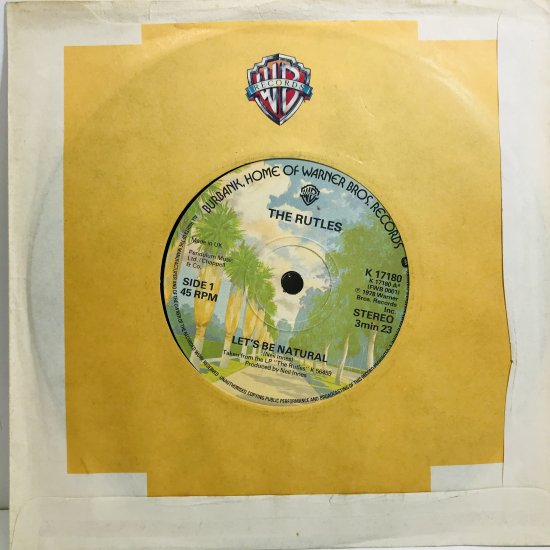 THE RUTLES / LET'S BE NATURAL / EP B1 - 中古レコード通販