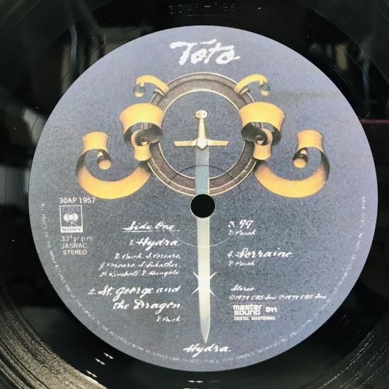 【中古】 Hydra TOTO TOTO トト - ハイドラ 30AP-1957/中古CD・レコード・DVDの超専門