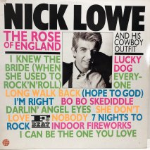 NICK LOWE / THE ROSE OF ENGLAND /LP (G)