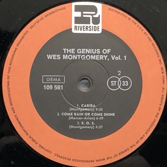 ウェス・モンゴメリーの神髄 / 3LP-BOX / (O) - 中古レコード