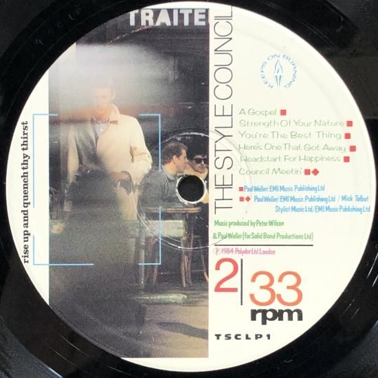 【UK盤】THE STYLE COUNCIL CAFE BLEU レコード THE STYLE COUNCIL ザ・スタイル・カウンシル / Cafe Bleu
