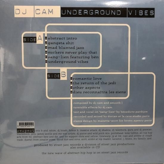DJ Cam – Underground Vibes | Releases | Discogs
