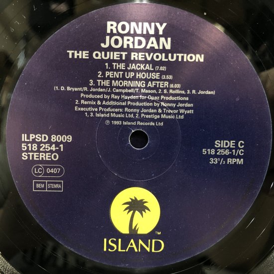 Ronny Jordan レコード3枚組 - 邦楽