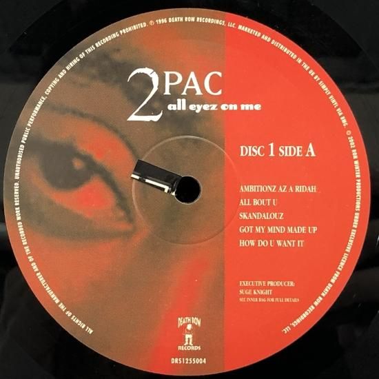 2PAC / ALL EYES ON ME / 3LP(C) - 中古レコード通販 東京コレクターズ 2PAC / ALL EYES ON ME / 3LP(C) - 中古レコード通販 東京コレクターズ