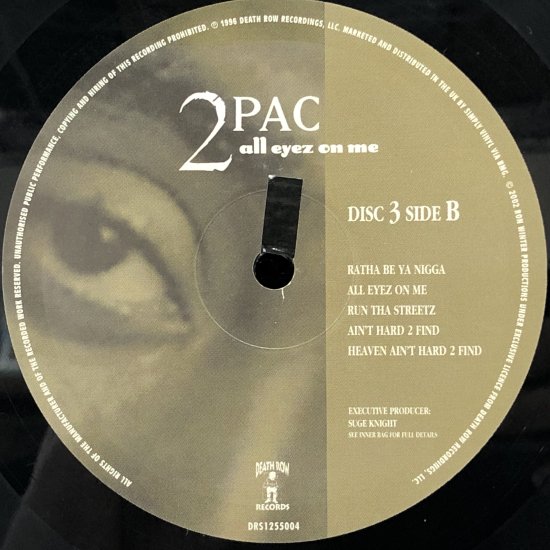 2PAC / ALL EYES ON ME / 3LPC   中古レコード通販 東京コレクターズ