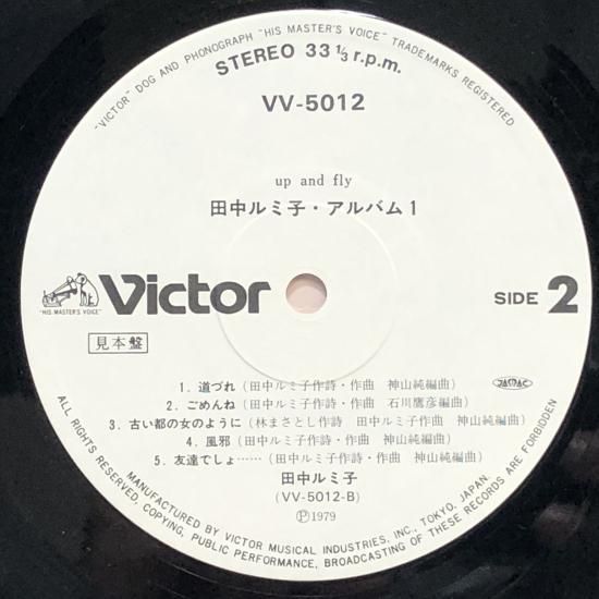 新製品情報も満載 田中ルミ子 / アップ・アンド・フライ / LP（U） - 中古レコード 邦楽