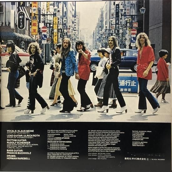 スコーピオンズ / 蠍団爆発!!～スコーピオンズ・ライヴ / 2LP（W