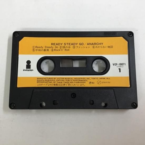 ANARCHY アナーキー / READY STEADY GO - 中古レコード通販 東京