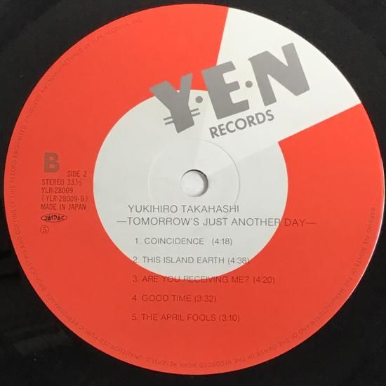 高橋幸宏 YUKIHIRO TAKAHASHI / 薔薇色の明日 Tomorrow's Just Another