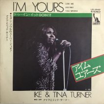 ȥƥʡʡ IKE & TINA TURNER / ࡦ楢 I'M YOURS (Use Me Anyway You Wanna) / LR-2942 / EP