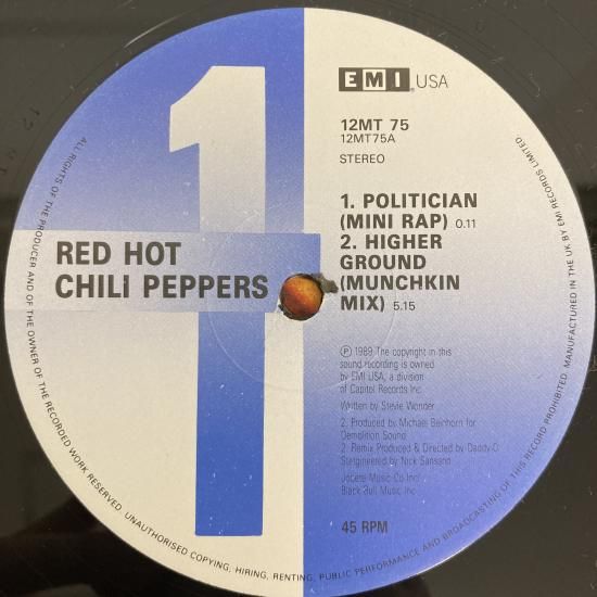 レッドホットチリペッパーズ RED HOT CHILI PEPPERS/ ハイアー