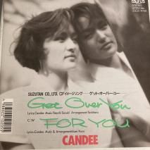 CANDEE / GET OVER YOU / 07TR-1184 / EP