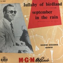 硼󥰡ƥå GEORGE SHEARING QUINTET/ СɥɤλҼ鱴 LULLABY OF BIRDLAND / LL-2022 / EP