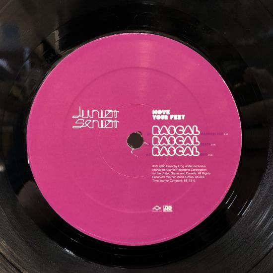 JUNIOR SENIOR / MOVE YOUR FEET / 12inch 88175-0 - 中古