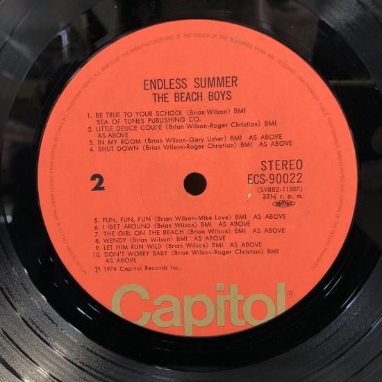 LPレコード ビーチボーイズ　6枚セット レコード〕☆ビーチ・ボーイズ『サマー・プレゼント』2枚組 ◇LP