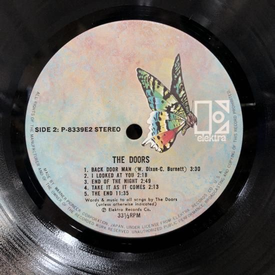 メ⑮-68 THE doors ハートに火をつけて LP レコード ザ・ドアーズ ハートに火をつけて Doors Light My Fire｜Yahoo!フリマ