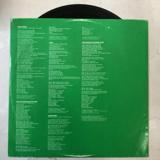 ボズ・スキャッグス BOZ SCAGGS / ヒッツ HITS / LP 25AP 1945