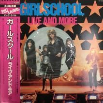 륹 GIRLSCHOOL / 饤ɡ⥢ LIVE AND MORE / VIP-5913 / LP