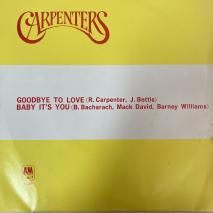 ڥ󥿡 CARPENTERS / ˤʤ GOODBYE TO LOVE / Q-20 / EP
