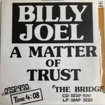 BILLY JOEL ӥ꡼票 / A MATTER OF TRUST / 07SP970 / EP