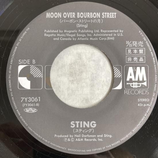 STING スティング / イングリッシュマン・イン・ニューヨーク