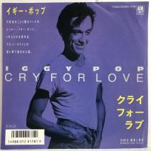 ݥå IGGY POP / 饤ե CRY FOR LOVE / EP 7Y3022