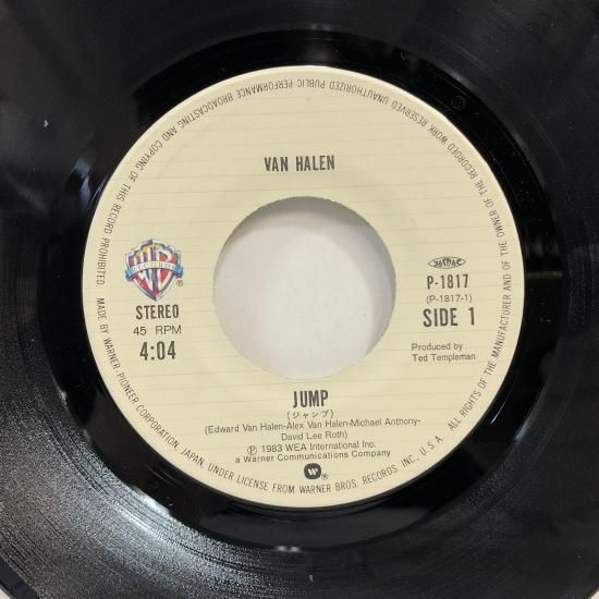 ヴァン・ヘイレン VAN HALEN / ジャンプ JUMP / EP P-1817 - 中古