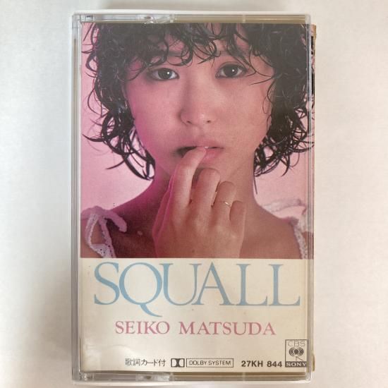 松田聖子 / スコール SQUALL / 27KH844 / カセットテープ - 中古