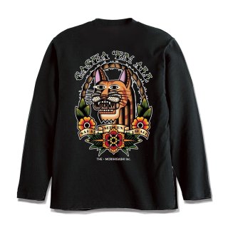 GASHA EM ALL L/S TEE (BLACK)