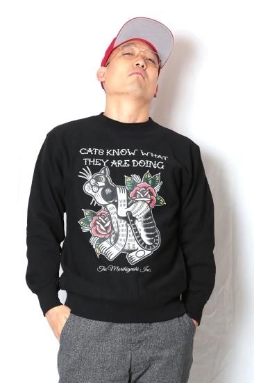 限定品】さらば青春の光 Cats Knows All Crew Neck