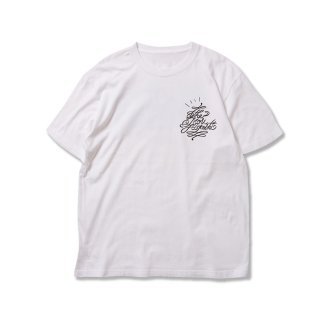 LETTERING S/S TEE (White)