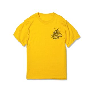 LETTERING S/S TEE (Canary Yellow)