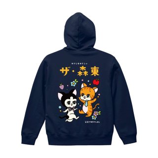 RETRO CATS 10oz HOODIE (NAVY)<img class='new_mark_img2' src='https://img.shop-pro.jp/img/new/icons8.gif' style='border:none;display:inline;margin:0px;padding:0px;width:auto;' />